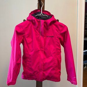Columbia Girls Omnitech Lightweight Jacket (rain)